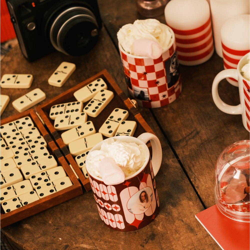 Almofada Watercolor Xmas Gold inspiração 3