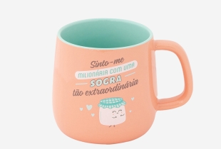 Caneca - Sinto-me milionária com uma sogra tão extraordinária intro